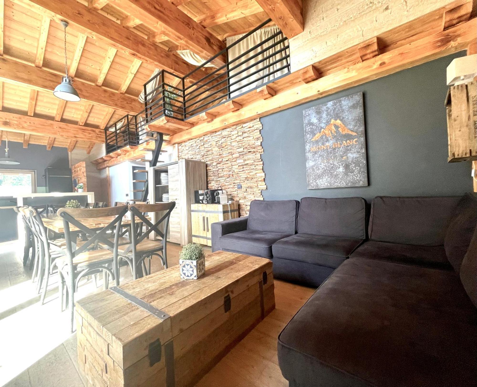 Chalet Le Petit Nicolas, Jacuzzi, Vue Mont Blanc Chamonix Luaran gambar