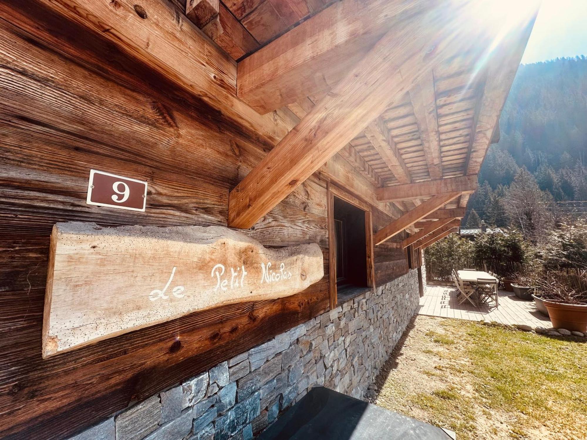 Chalet Le Petit Nicolas, Jacuzzi, Vue Mont Blanc Chamonix Luaran gambar